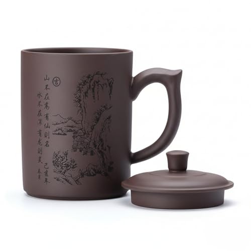 I-MART Purple Clay Tea Cup, Coffee Mug, Chinese Kung Fu Teacupup - Image 2