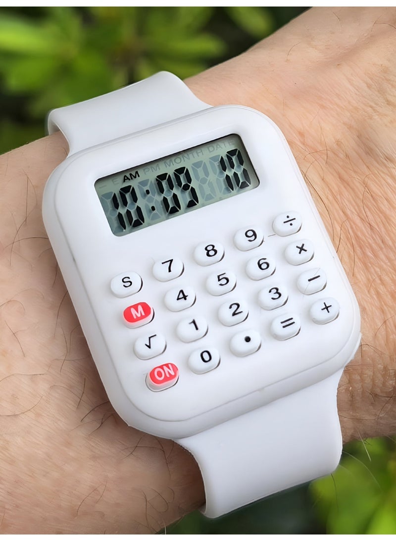 A Multifunctional Electronic Calculator Watch for Children with a Easy Design - Image 2