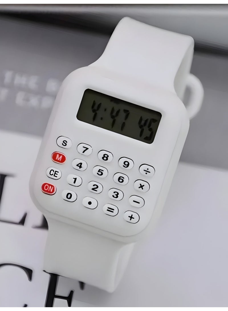 A Multifunctional Electronic Calculator Watch for Children with a Easy Design - Image 1