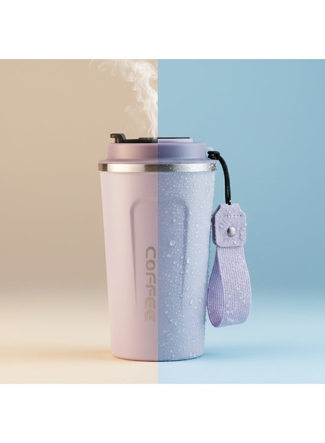 Y&D 510ml Stainless Steel Insulation Large Capacity Outdoor Portable Coffee Cup - Image 1