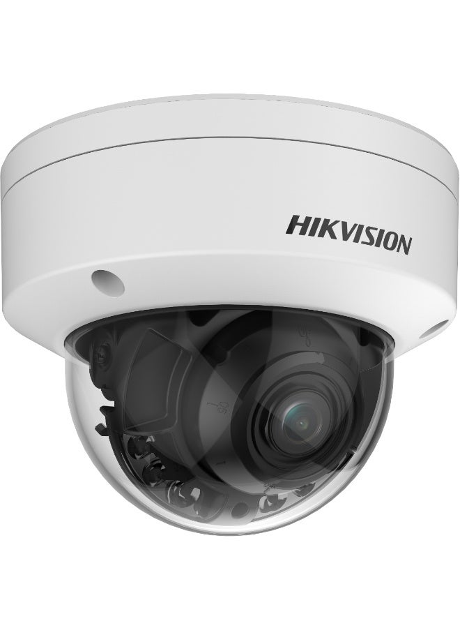 HIKVISION DS-2CD2747G2HT-LIZS 4MP Smart Hybrid Light ColorVu IP Dome Camera, Motorized 2.8-12mm Varifocal Lens, 40m IR/White Light Night Vision, Human & Vehicle Detection, H.265+, IP67 IK10, PoE, Built-in Mic - Image 3