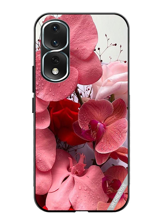 VR CREATIVE Protective Case Cover For Honor 80 Pro Flower Design Multicolour - Image 1