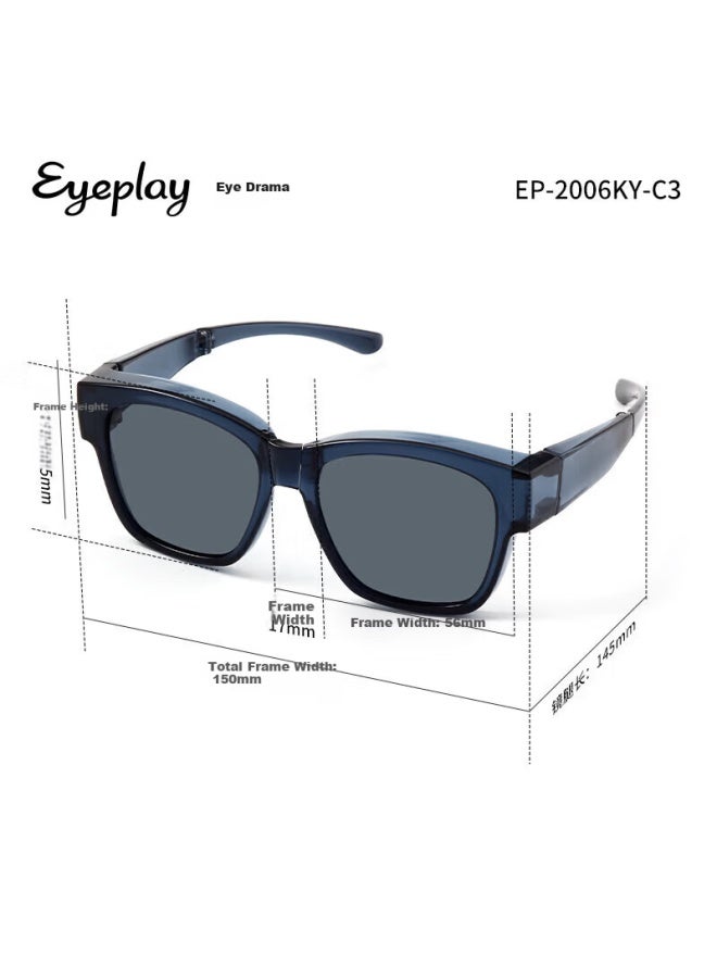 Eyeplay Folding Polarized Prescription Sungl For Driving Men 2006 C3