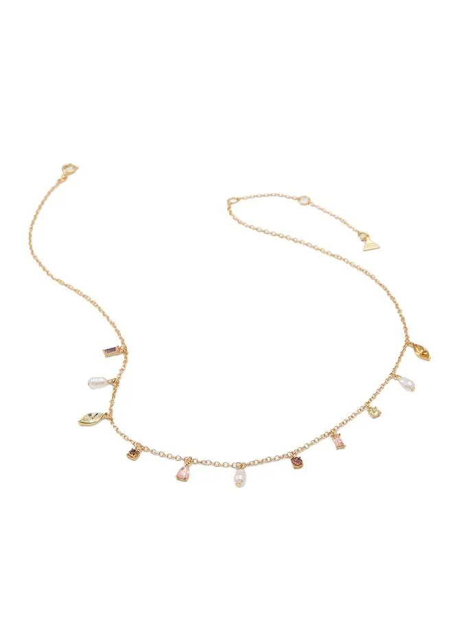 Zyrah Ladies Multi Color Necklace