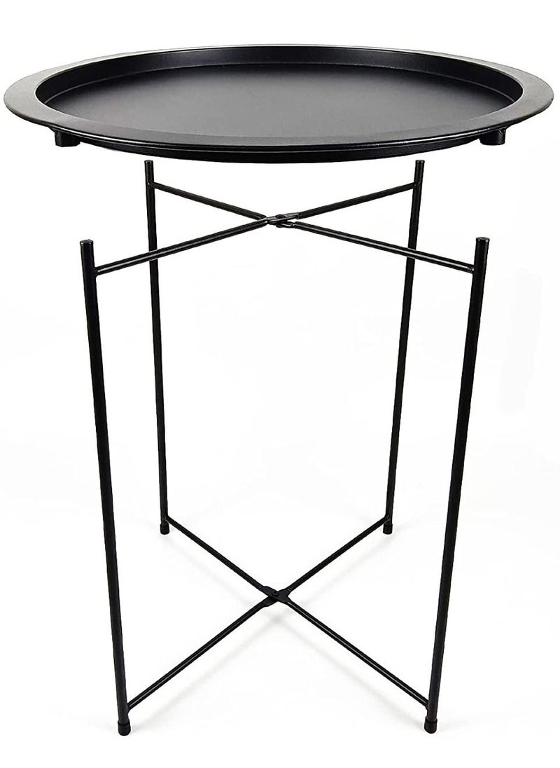Generic Steel Tray Table Black 53x46x4cm  - Image 3