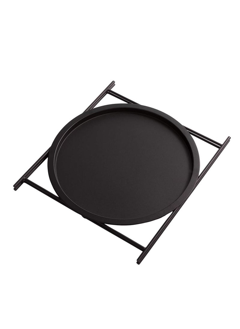 Generic Steel Tray Table Black 53x46x4cm  - Image 5