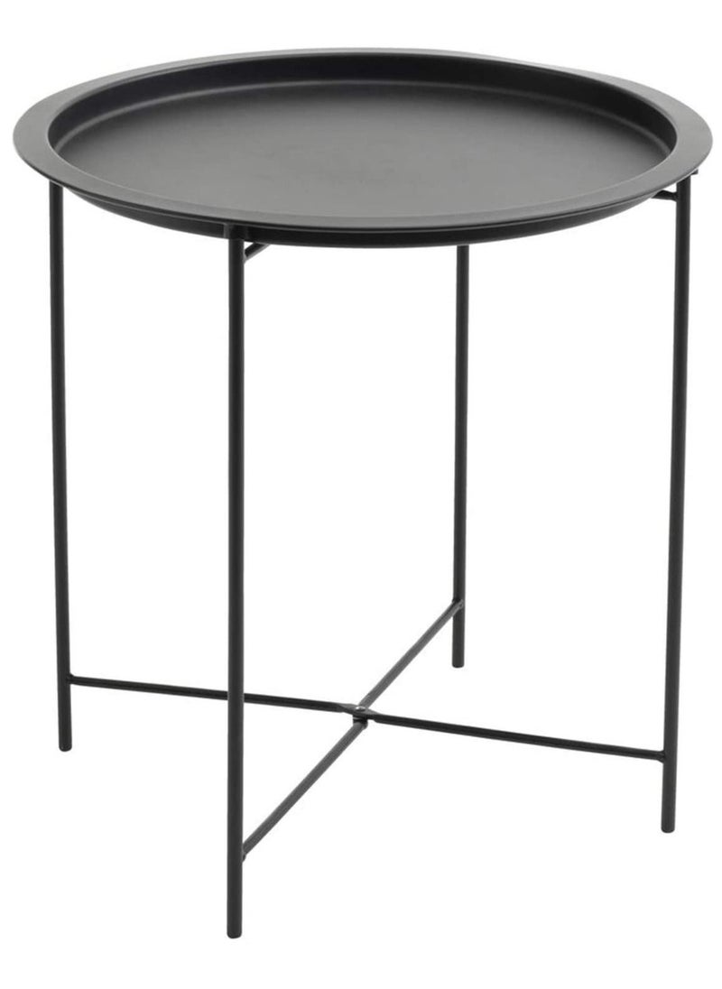 Generic Steel Tray Table Black 53x46x4cm  - Image 2