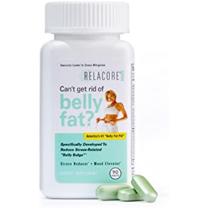 Relacore Extra Maximum Strength - Cortisol Supplements for Women - Reduce Cortisol Related Belly Fat - Stress Relief Supplement - Calm Mind - Improved Mood - 90 Count - Image 1