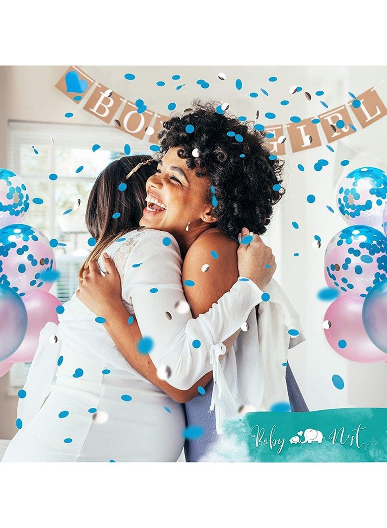 Nest Designs Portable Lightweight Compact Rich Designed Gender Reveal Party Set Baby Party Balloon Decoration Set - Image 4