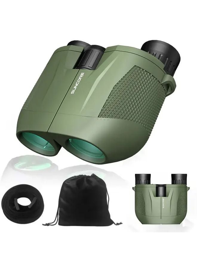 Blue Tiger HD 10x25 Compact Binoculars For Bird Watching Hiking Travel Cruise - Image 2