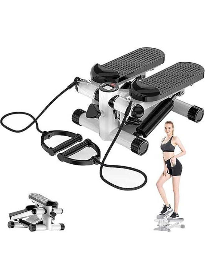 Exercise Stepper with Display Screen and Resistance bands - Image 1