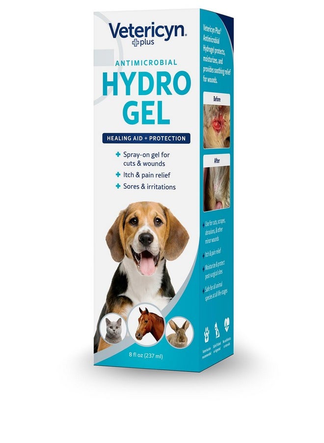 Vetericyn Plus Dog Wound Care Hydrogel Spray | Healing Aid And Wound Protectant, Sprayable Gel To Relieve Dog Itchy Skin, Safe For All Animals. 8 Ounces  - Image 3