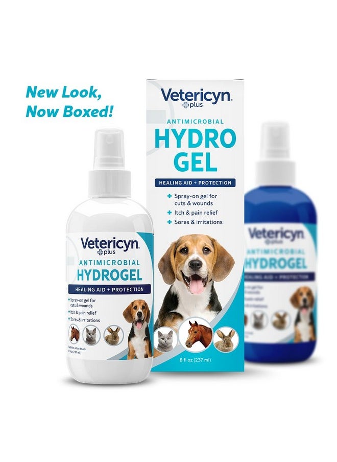 Vetericyn Plus Dog Wound Care Hydrogel Spray | Healing Aid And Wound Protectant, Sprayable Gel To Relieve Dog Itchy Skin, Safe For All Animals. 8 Ounces  - Image 2