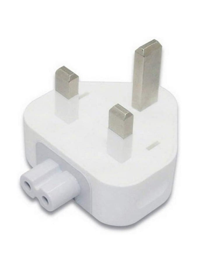 JSBazar AC Adapter UK Wall Plug Duckhead for Apple Macbook iPad iPhone Power Charger