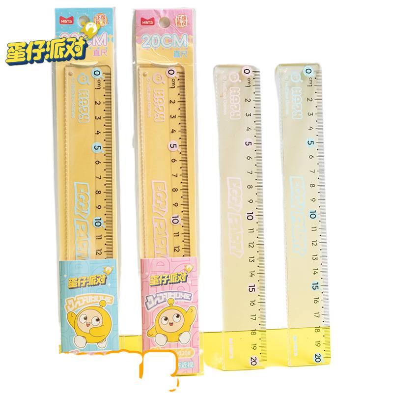 4 Piece Geometry Ruler Set with Protractor and Triangle Ruler for School Math Drawing and Measuring - Image 5