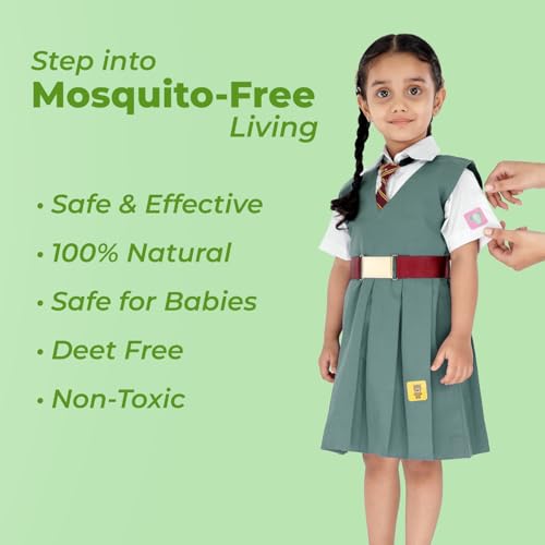Leeford Mosq Away Mosquito Repellent Patches Pack of 4 (24 Patches) Natural Repellent Mosquito Patches for Kids, Babies & Adults | Mosquito Repellent Stickers for Travel Outdoor Indoor | 8 Hrs Protection - Image 5