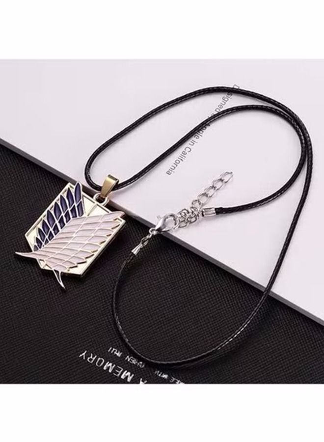 ميكسد بعثة التحقيق قلادة ، قلادة جلدية الجناح الحر لعب دور الحبل - Image 1