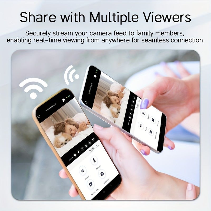 Mini Wireless Security Camera W11 1080P Battery Powered Indoor Outdoor PIR Night Vision - Image 3