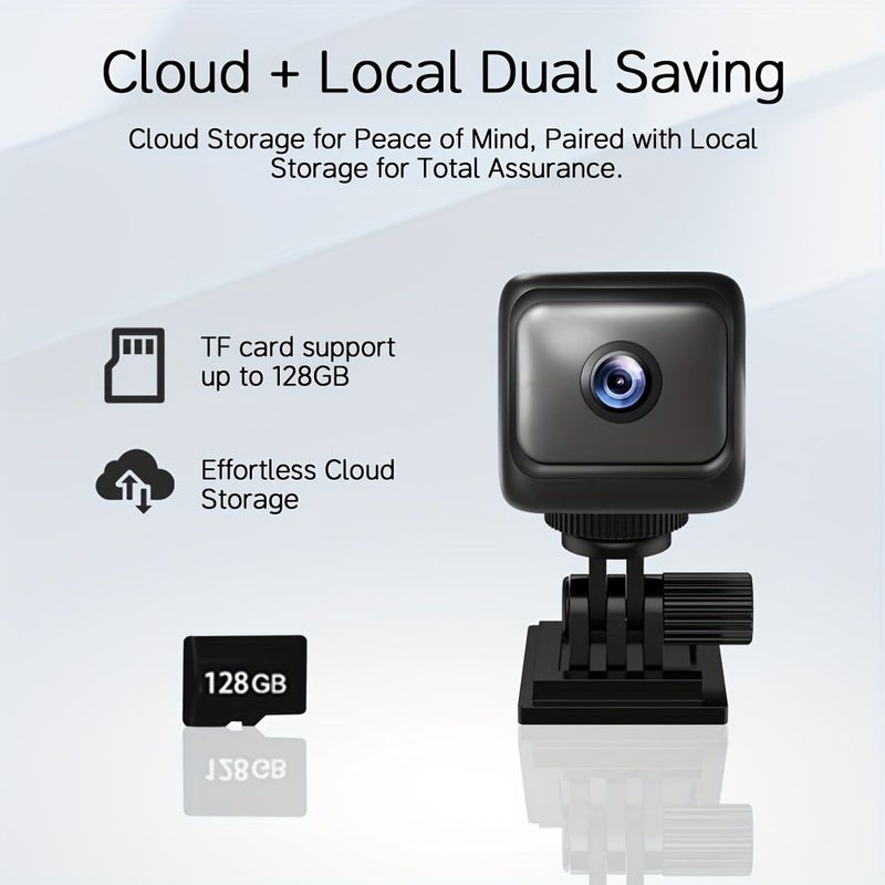 Mini Wireless Security Camera W11 1080P Battery Powered Indoor Outdoor PIR Night Vision - Image 4
