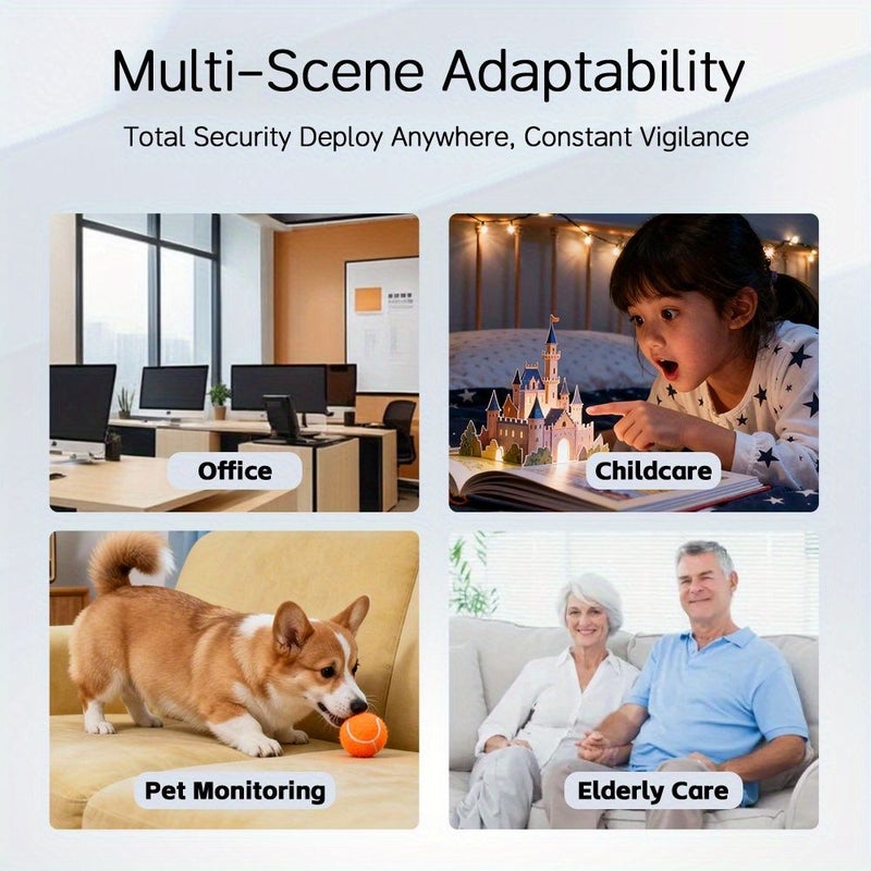 Mini Wireless Security Camera W11 1080P Battery Powered Indoor Outdoor PIR Night Vision - Image 2