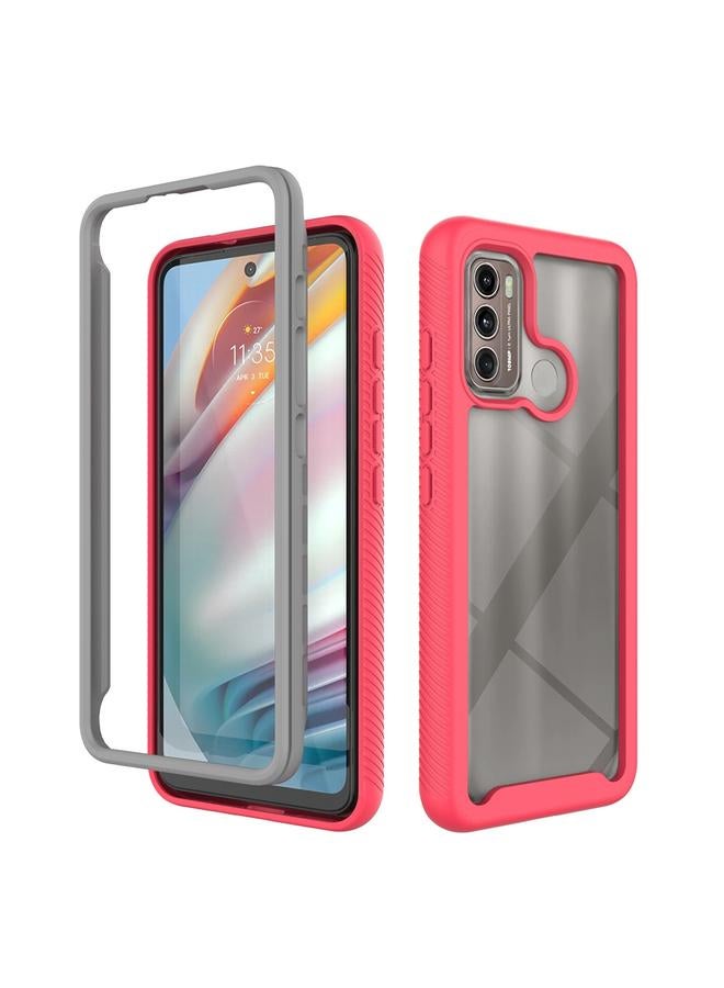 اس-توب جراب لهاتف Motorola Moto G60 Starry Sky بلون سادة من مادة TPU الشفافة لهاتف الكمبيوتر الشخصي - Image 1