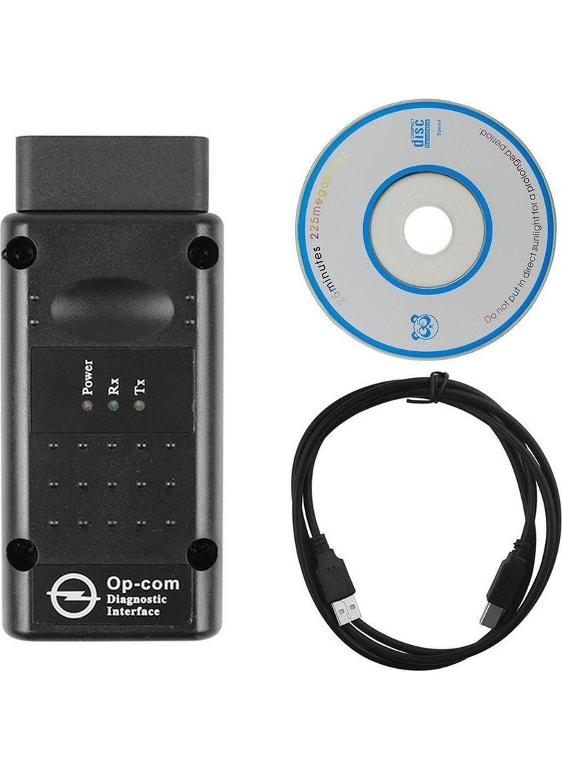 Streak - Opel Vehicle Fault Diagnostic Device Opcom V1.99 Turkish 10 Pin - Image 1