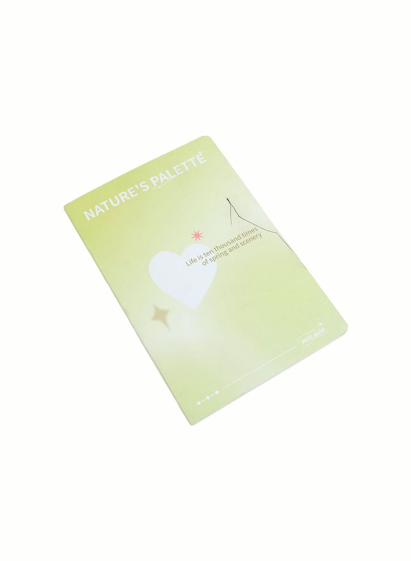 Midi Nature's Palette Pastel Notes A5 Notebook - Image 5