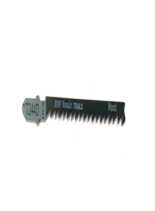 Jon Bhandari Tools 25pc Jigsaw Blades (T244D) - T-Shank High Carbon Steel Blades for Heavy Duty Precision Curve and Design Cutting in Wood, PVC & Plastic - Professional, Industrial & DIY Use - Image 3