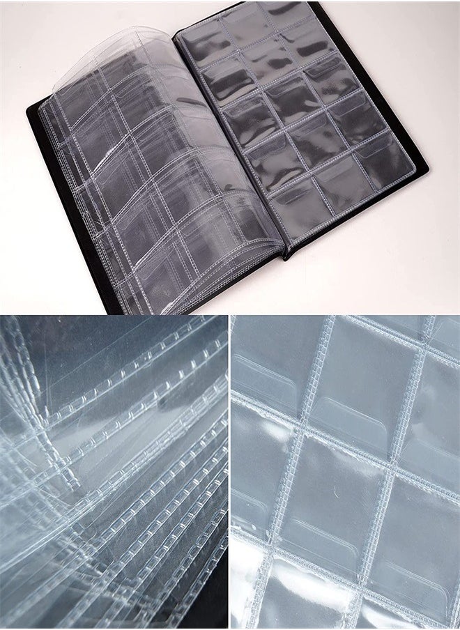 Generic 150 Pockets Coin Album Penny Collecting Book Souvenir Coins Collection Holder Ideal for Pressed Pennies Passport Hobby Coin Collector Money Specie Display Storage Case  - Image 4