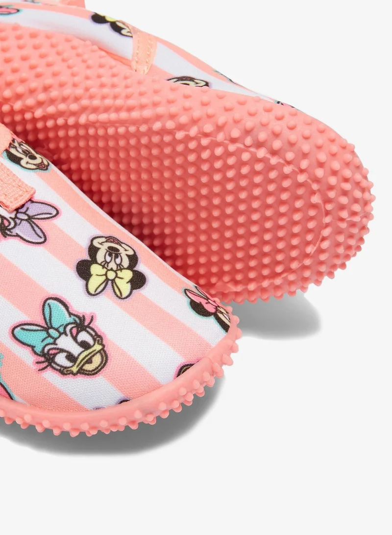 Matalan Disney Girls Pink Minnie Mouse Friends Swim Shoes