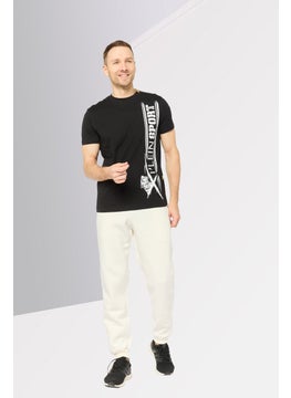 Plein Sport Men Sportswear Fit Short Sleeve Outdoor T-Shirt, Black  - Image 2