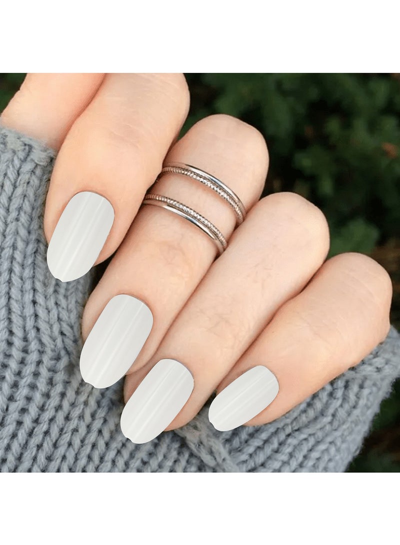 MAROOF Hard Nail Tips 04 White - Image 4