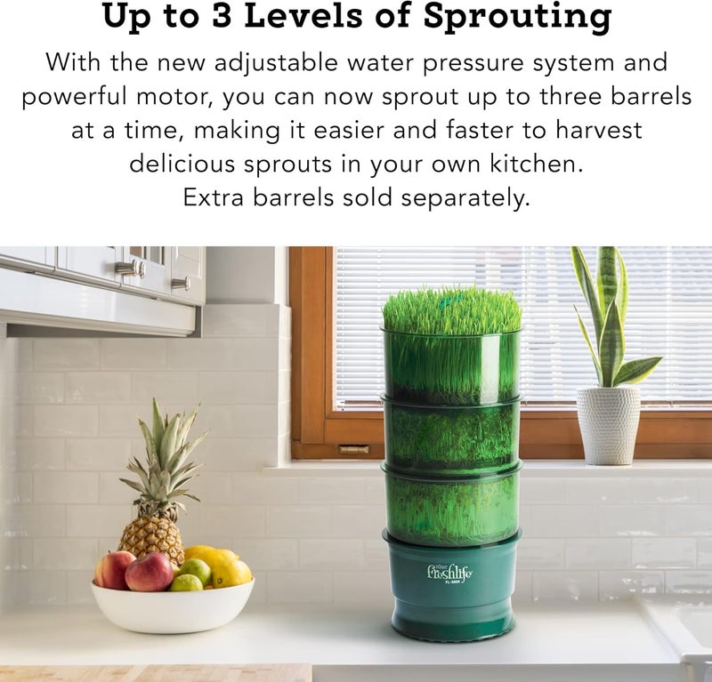 Tribest Tribest Fresh Life Sprouter FL3000 Automatic Seed Sprouter For Sprouting Seeds Green  - Image 5