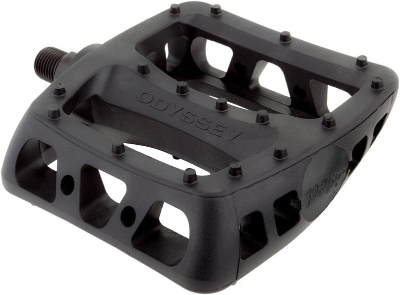 ODYSSEY P-107-BK Twisted PC Pedal in Black - 9/16 Inches