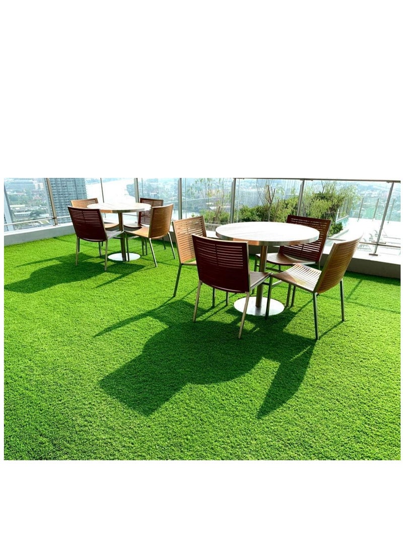 Generic FFD 2x2 Artificial Grass Carpet – Premium Fake Grass Mat for Home & Outdoor Use | Ideal for Front/Backyards, Gardens, Balconies, and Landscaping  - Image 5