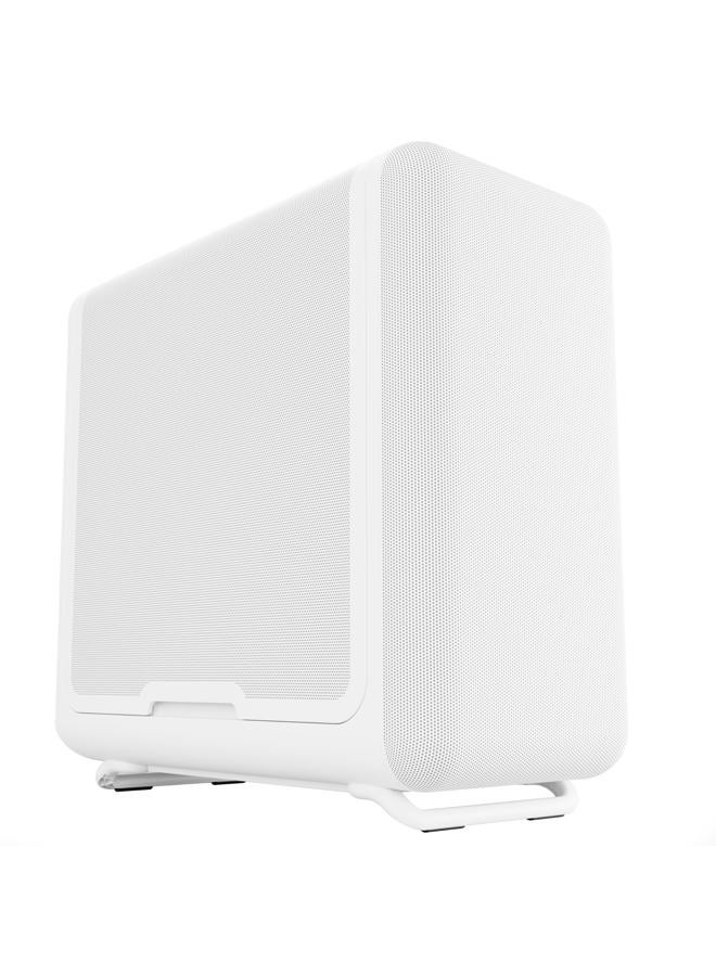 HYTE هيتي X50 إير أداء حديث علبة ألعاب كمبيوتر ATX متوسطة - أبيض ثلجي - Image 1