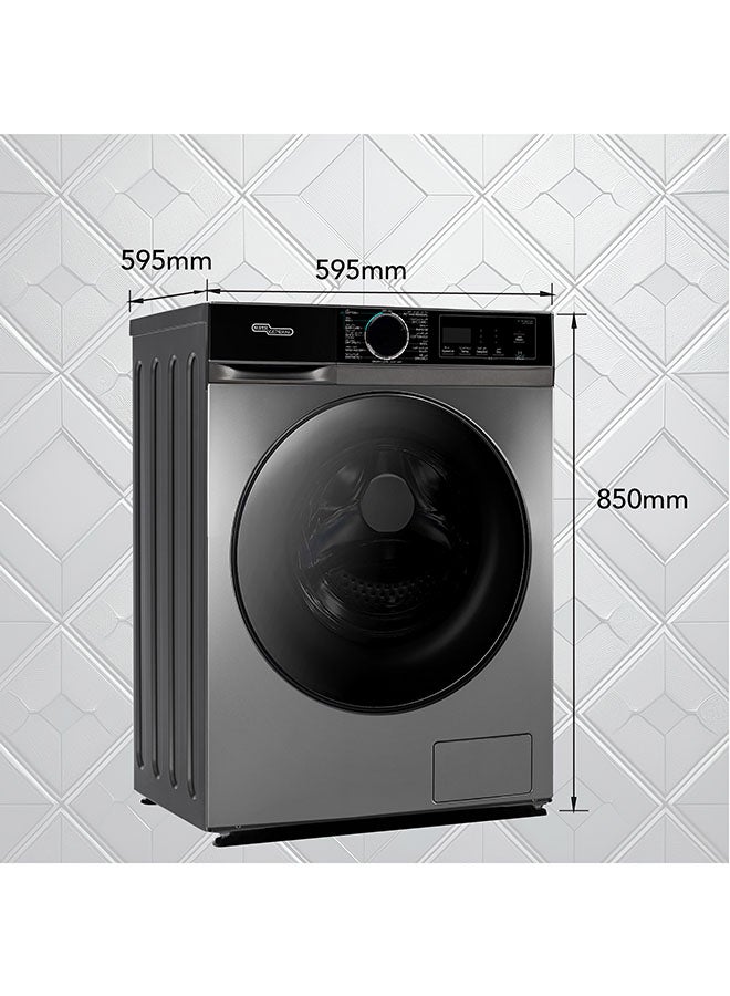SUPER GENERAL 12Kg/8Kg Front-Load Washer-Dryer, Inverter Motor, 1400 RPM, 15 Programs, Quick Wash 15mins, 1Hr Wash-Dry, Steam Wash, Baby Care, Inox, SGW12800INVCMBS SGW12800INVCMBS Inox - Image 3