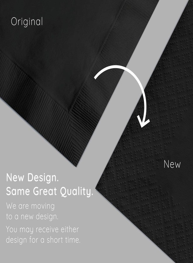 كرييتف كونفيرتينج مناديل ورقية للمشروبات من كرييتف كونفرتينج، ثلاث طبقات، لون أسود مخملي، 50 منديلًا - Image 5