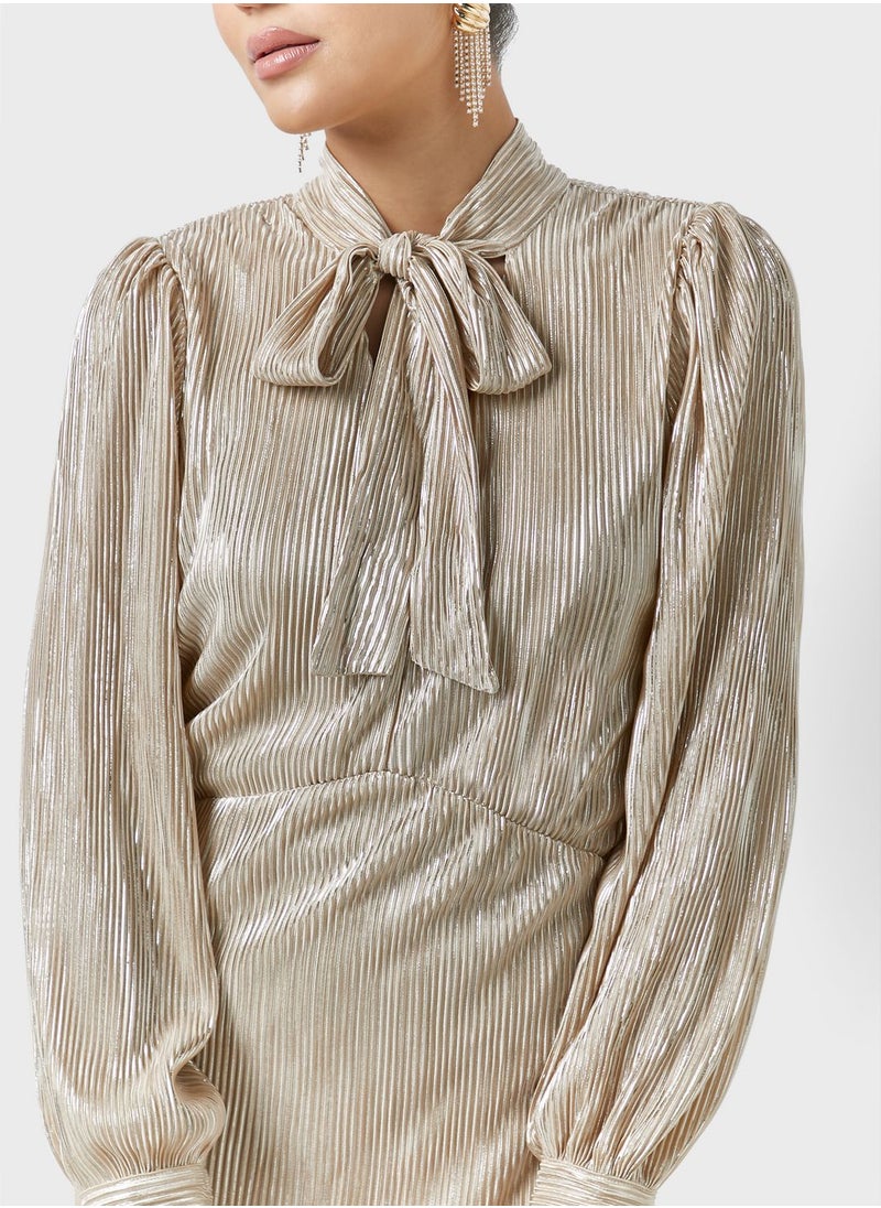 TFNC Bow Tie Detail Dress  - Image 3