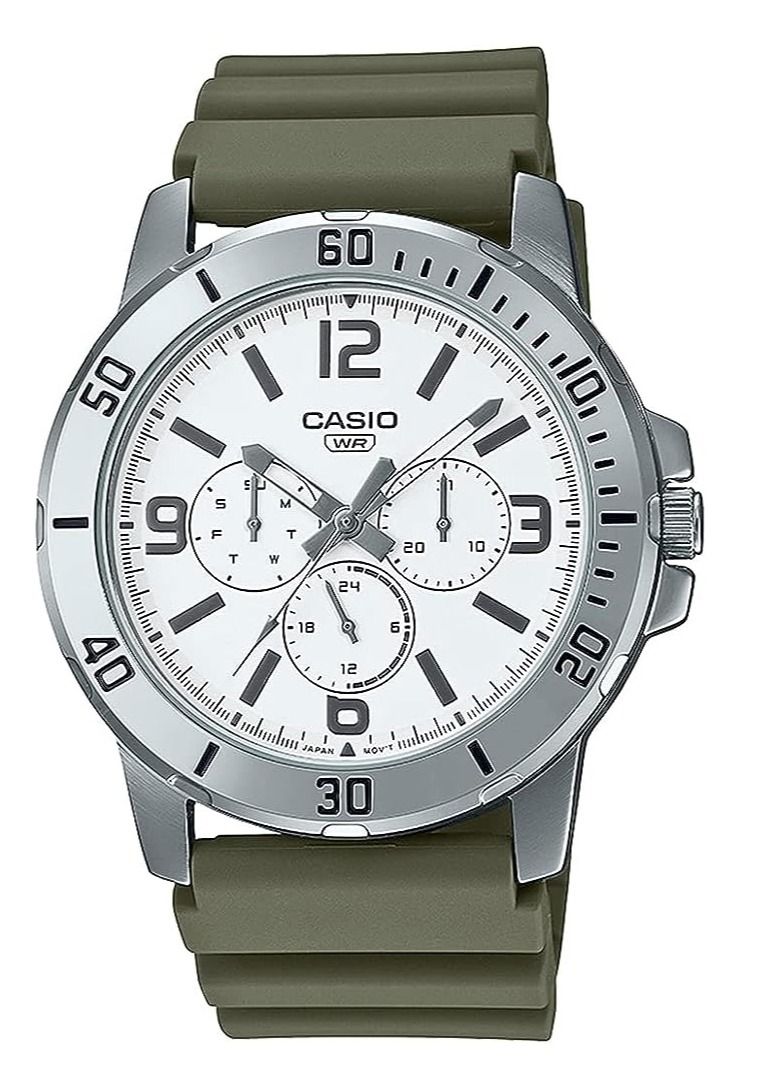 CASIO Men's Watch analog MTP-VD300-3BUDF - Image 1