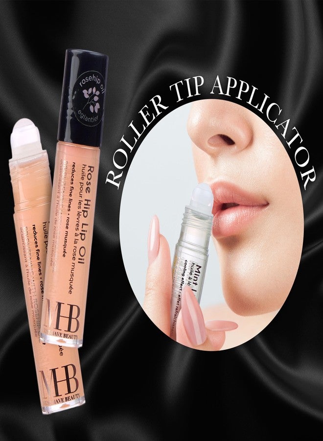 EXPRESSIONS 7pc Lip Oil Collection - Nourishing High Shine Lip Glow with Essential Oils, Hydrating Roll On Lip Oils Infused w/Essential Oils - Rollerball Lip Oils, Vitamin Enriched Lip Oil Set - Image 4