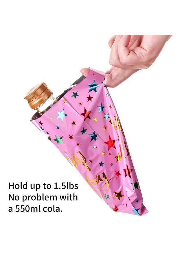 MAKABEE Medium(6.7 * 9.8inch) Happy Birthday Party Favor Bags 40 PCS Sustainable Goodies Loot Bags Bulk for Kids Baby Girls & Boys Birthday Return Gift 40 Packs - Image 3