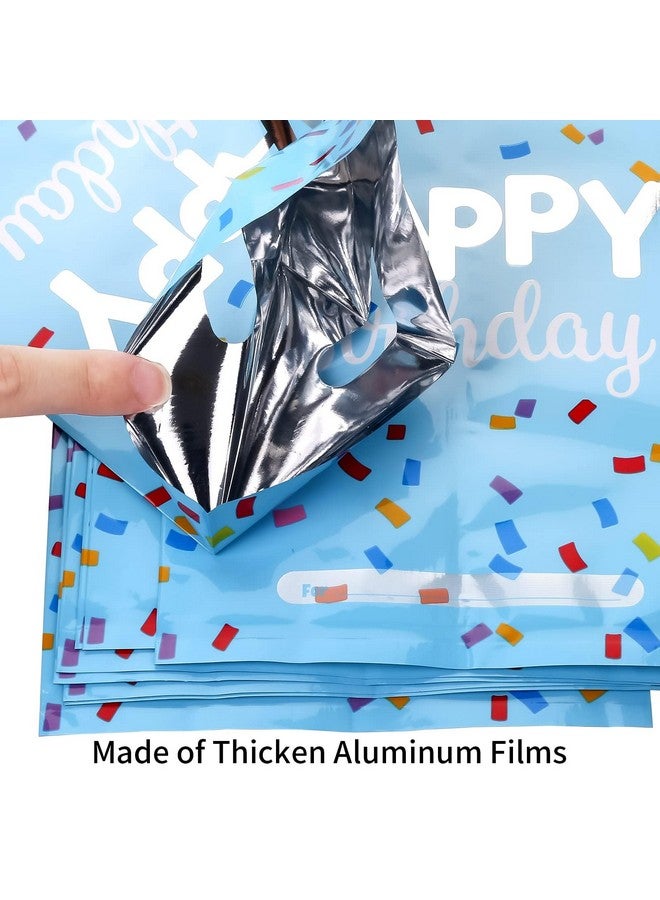 MAKABEE Medium(6.7 * 9.8inch) Happy Birthday Party Favor Bags 40 PCS Sustainable Goodies Loot Bags Bulk for Kids Baby Girls & Boys Birthday Return Gift 40 Packs - Image 5