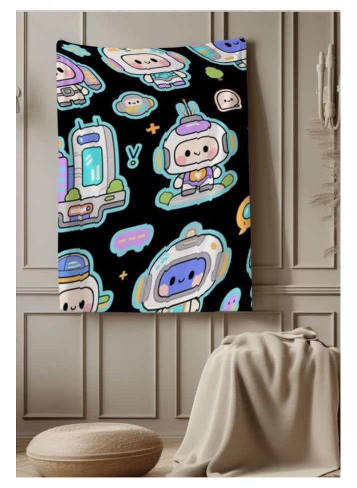 general Flannel thin blanket (warm and comfortable, suitable for sleep, gaming, dust removal and sandproof) 150cm*200cm - 749 - Image 3