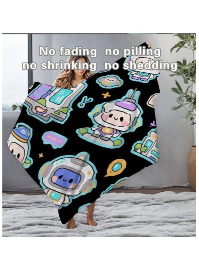 general Flannel thin blanket (warm and comfortable, suitable for sleep, gaming, dust removal and sandproof) 150cm*200cm - 749 - Image 4