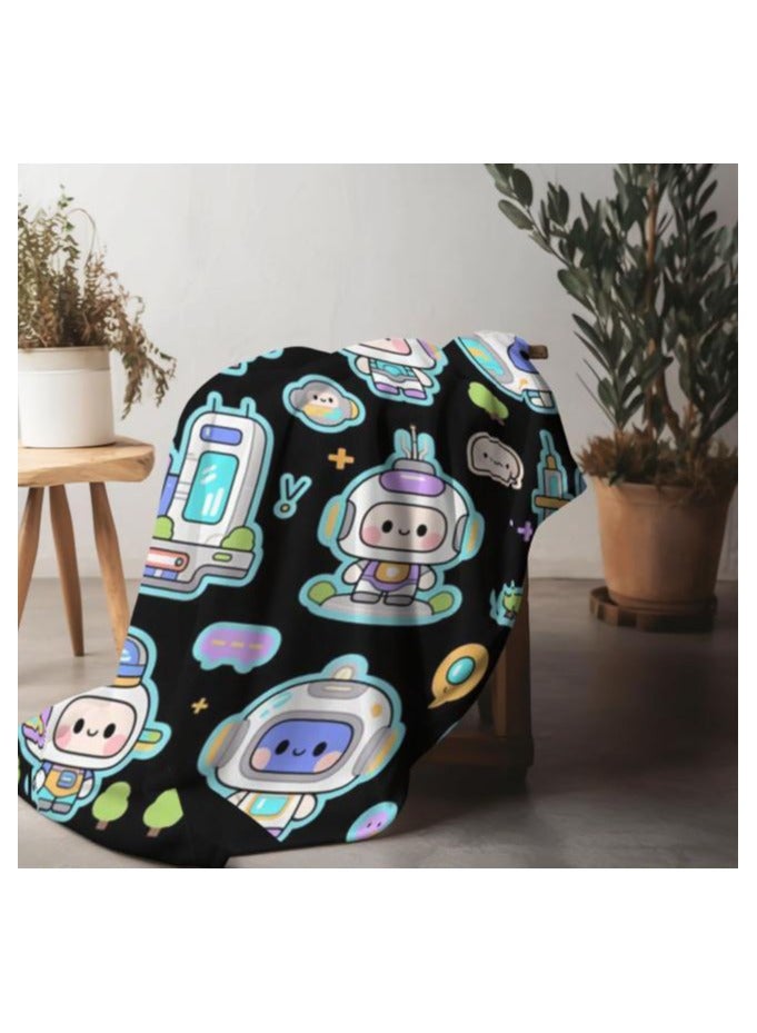 general Flannel thin blanket (warm and comfortable, suitable for sleep, gaming, dust removal and sandproof) 150cm*200cm - 749 - Image 5