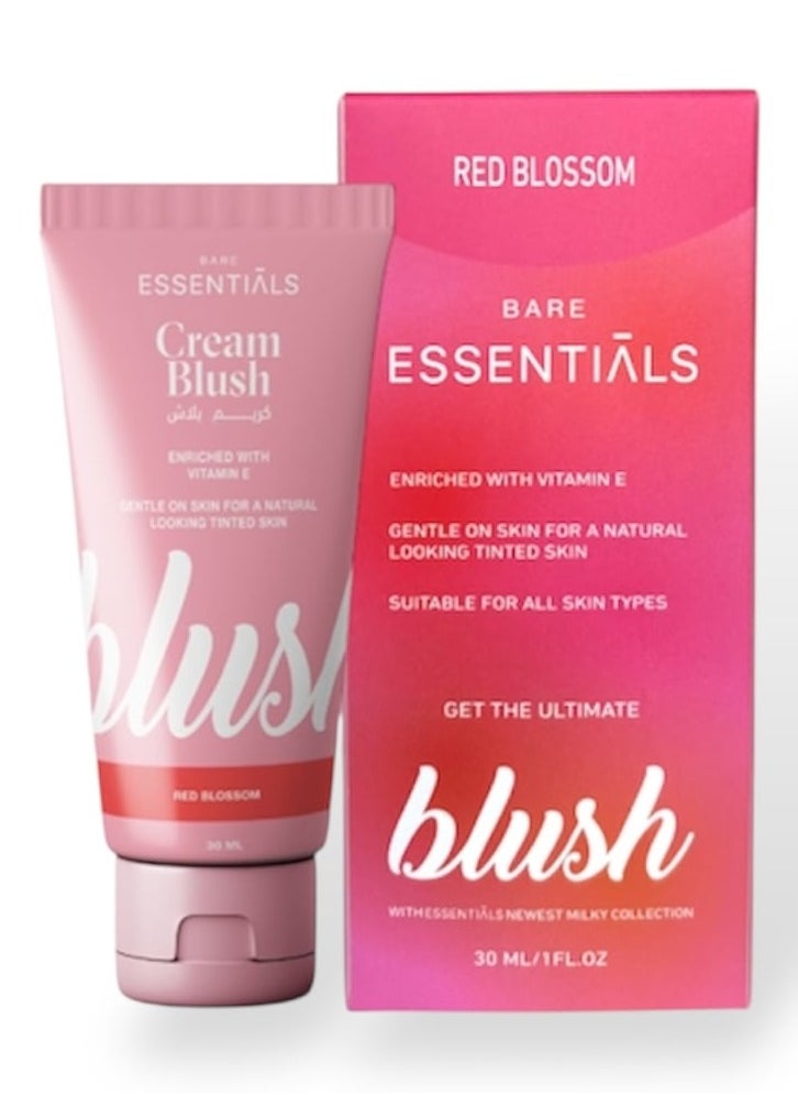 ESSENTIALS Milky Cream Blush Enriched With Vitamin E Shade 3  - Image 1