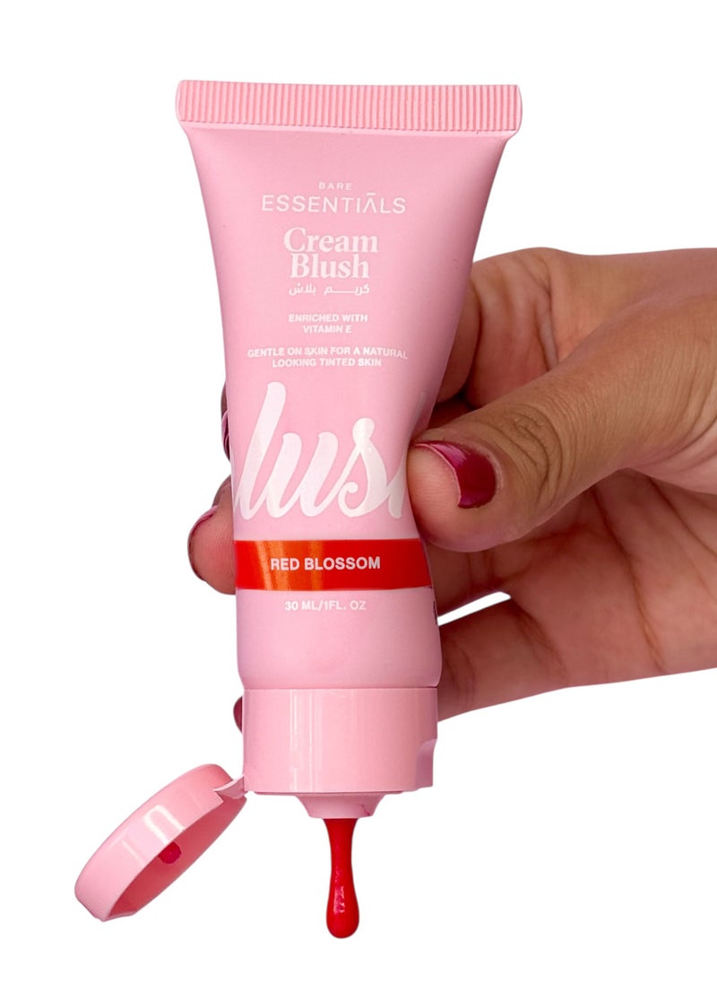 ESSENTIALS Milky Cream Blush Enriched With Vitamin E Shade 3  - Image 4