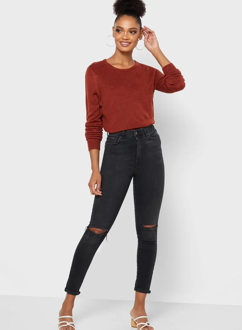 Jacqueline de Yong Knitted Sweater