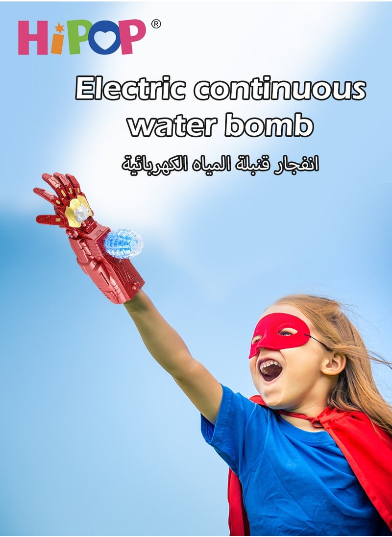 HIPOP Water Blaster Toys,Wearable Arm Launcher Iron Man Toy  - Image 2